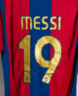 Barcelona 2007-08 Messi Home Kit (M)