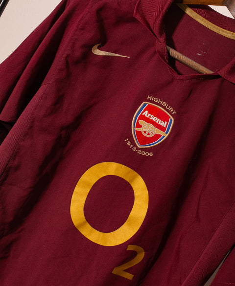 Arsenal 2005-06 Henry Home Kit (M)