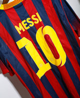 Barcelona 2013-14 Messi Home Kit (L)