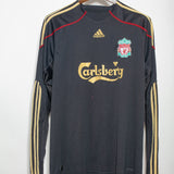 Liverpool 2009-10 Gerrard Long Sleeve Away Kit (L)