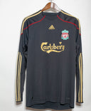 Liverpool 2009-10 Gerrard Long Sleeve Away Kit (L)