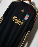 Liverpool 2009-10 Gerrard Long Sleeve Away Kit (L)