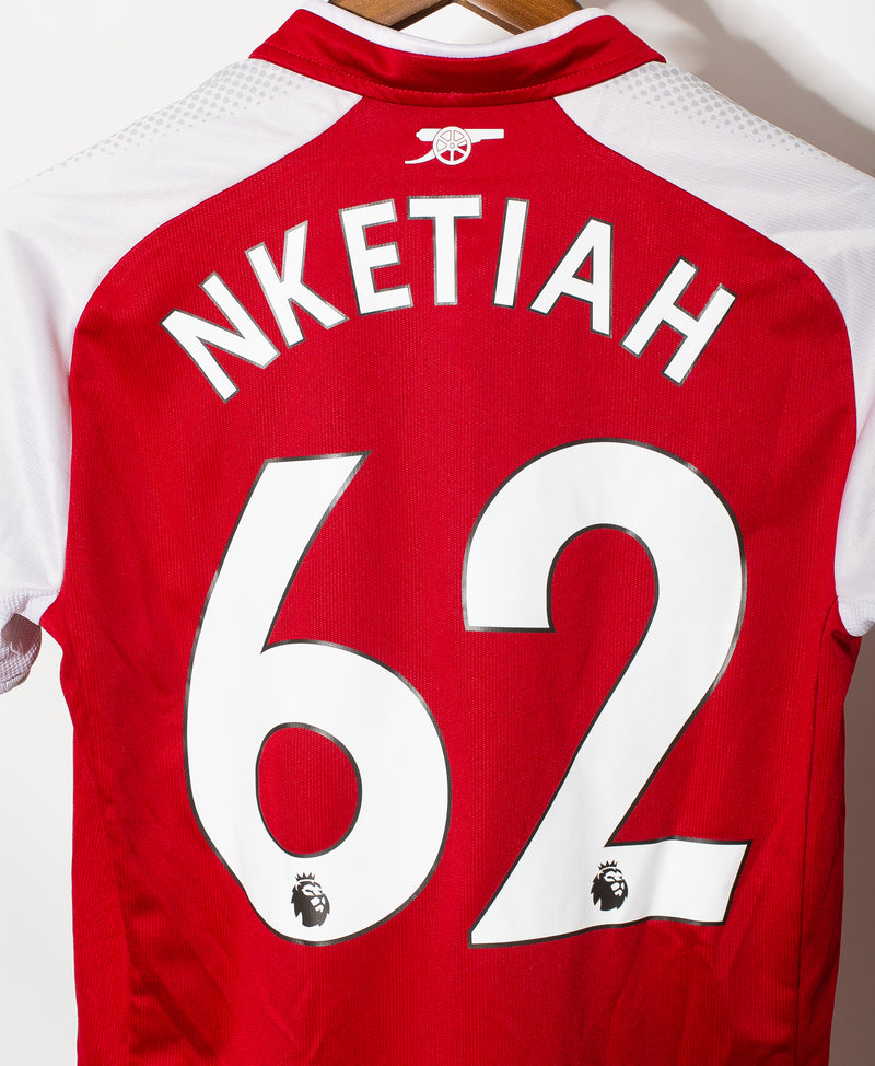 Arsenal 2017-18 Nketiah Home Kit (S)