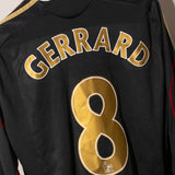 Liverpool 2009-10 Gerrard Long Sleeve Away Kit (L)