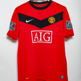 Manchester United 2009-10 Ronaldo Home Kit (L)