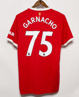 Manchester United 2021-22 Garnacho Home Kit (L)