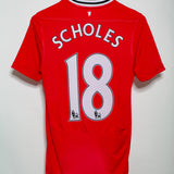 Manchester United 2011-12 Scholes Home Kit (S)