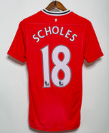 Manchester United 2011-12 Scholes Home Kit (S)