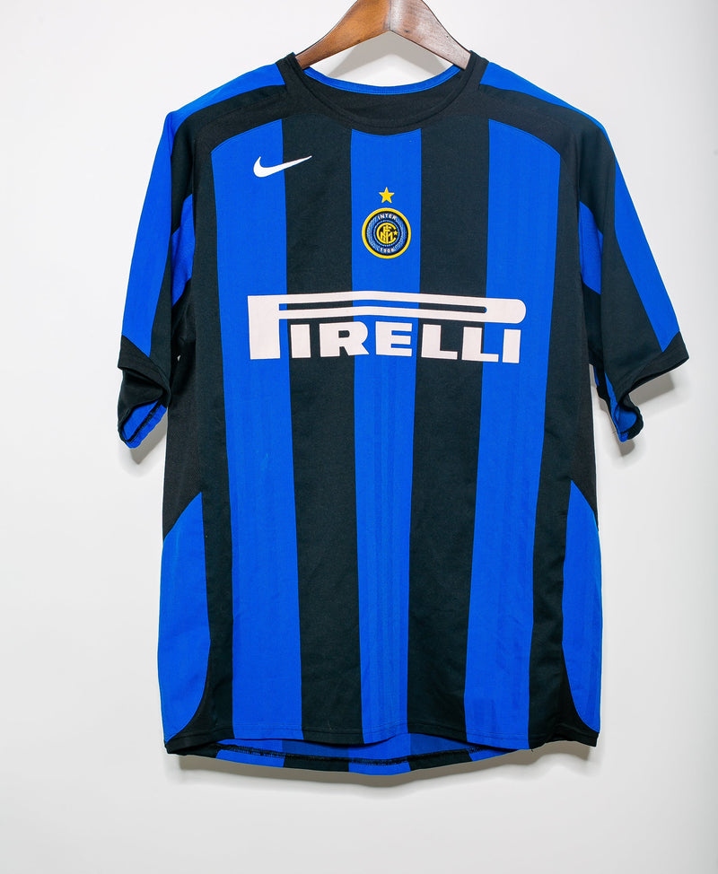 2004-05 Inter Milan Zanetti Home Kit (M)