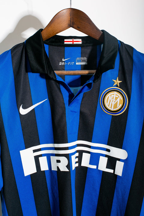 2011-12 Inter Milan Zanetti Home Kit (S)