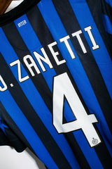2011-12 Inter Milan Zanetti Home Kit (S)