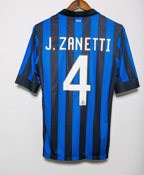 2011-12 Inter Milan Zanetti Home Kit (S)