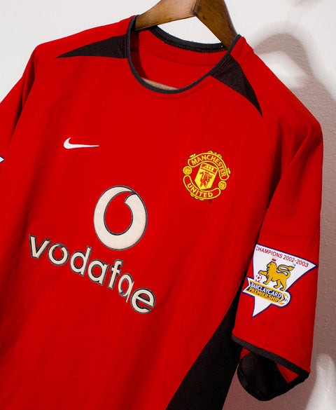 2003 - 2004 Manchester United Home #7 Ronaldo ( M )