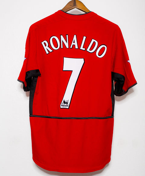 2003 - 2004 Manchester United Home #7 Ronaldo ( M )