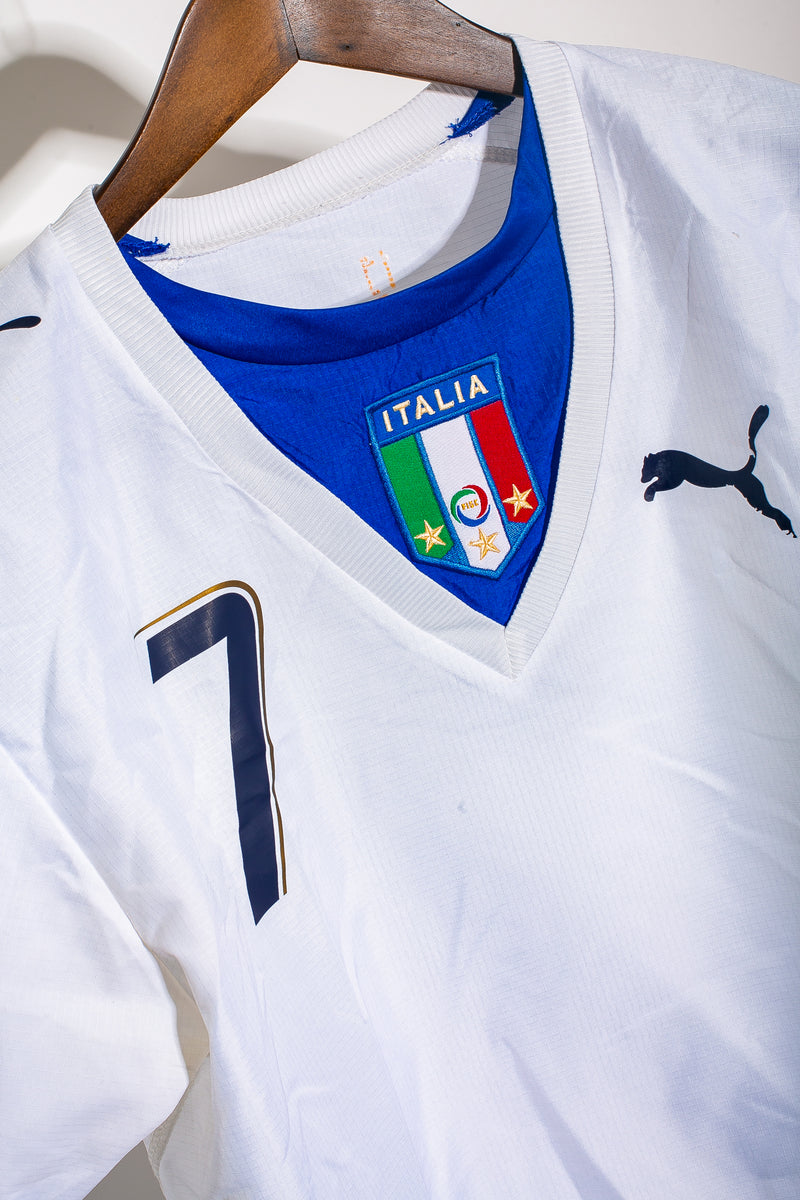 Italy No10 Del Piero Away Soccer Country Jersey