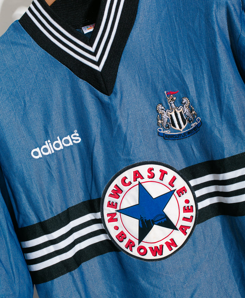 Newcastle United 1996 - 1997 Away football shirt jersey Adidas