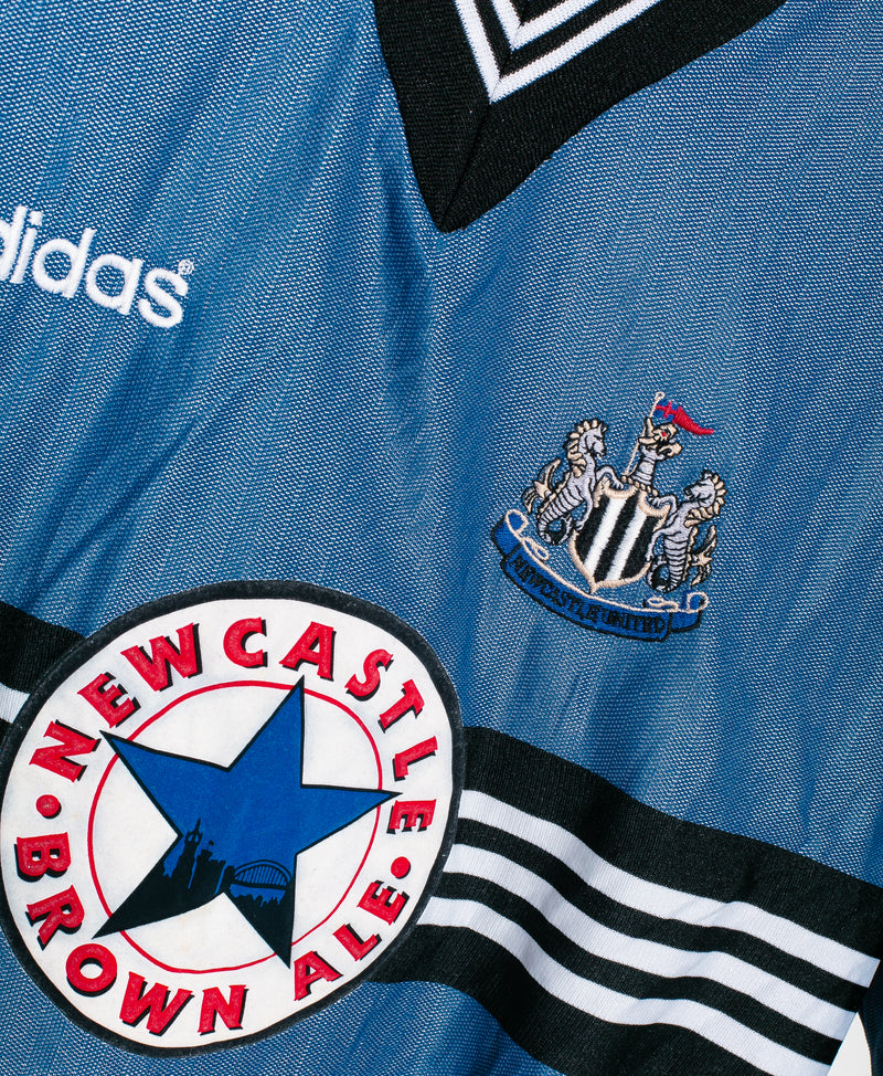 NEWCASTLE UNITED AWAY FOOTBALL SHIRT 1996/97