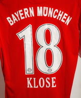 2010 Bayern Munich Home #18 Klose  ( M )