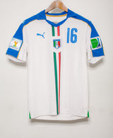 2014 Italy Away #16 De Rossi ( M )