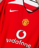 Manchester United 2004-05 Ronaldo Home Kit ( S )