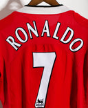 Manchester United 2004-05 Ronaldo Home Kit ( S )
