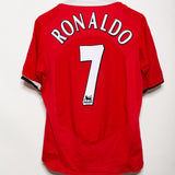 Manchester United 2004-05 Ronaldo Home Kit ( S )