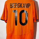 Netherlands 2000 Bergkamp Home Kit (L)