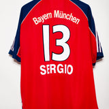 Bayern Munich 2000-01 Sergio Away Kit (2XL)