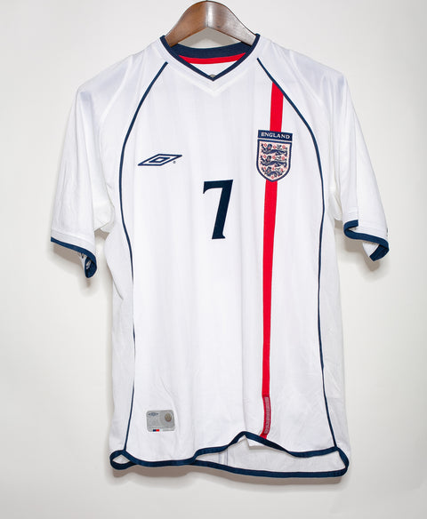 England 2002 Beckham Home Kit (M)