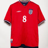 England 2002 Scholes Reversible Away Kit (M)