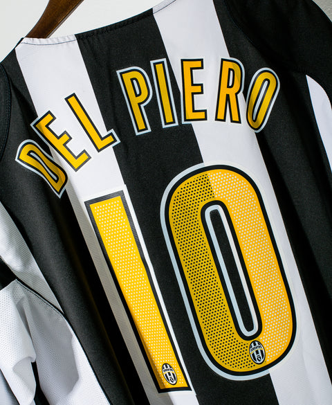 2004 - 2005 Juventus Home #10 Del Piero ( XL )