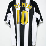 2004 - 2005 Juventus Home #10 Del Piero ( XL )
