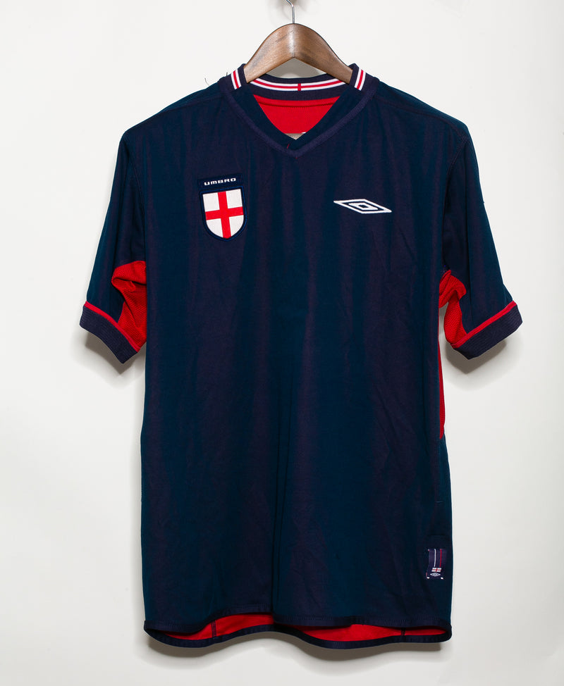 England 2002 Scholes Reversible Away Kit (M) – Saturdays Football