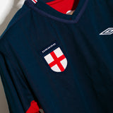 England 2002 Scholes Reversible Away Kit (M)