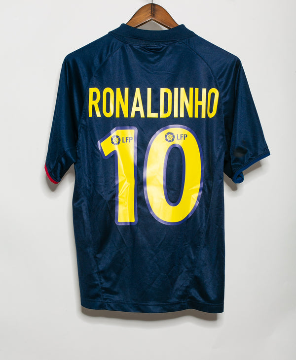 Barcelona 2003-04 Ronaldinho Away Kit (M)