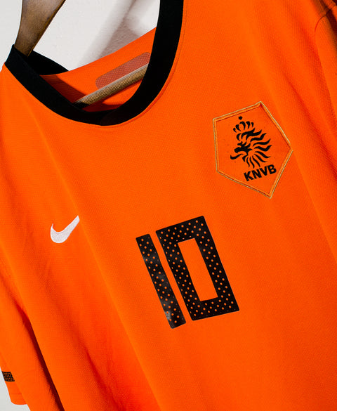 2010 Netherlands Home #10 Sneijder ( XL )