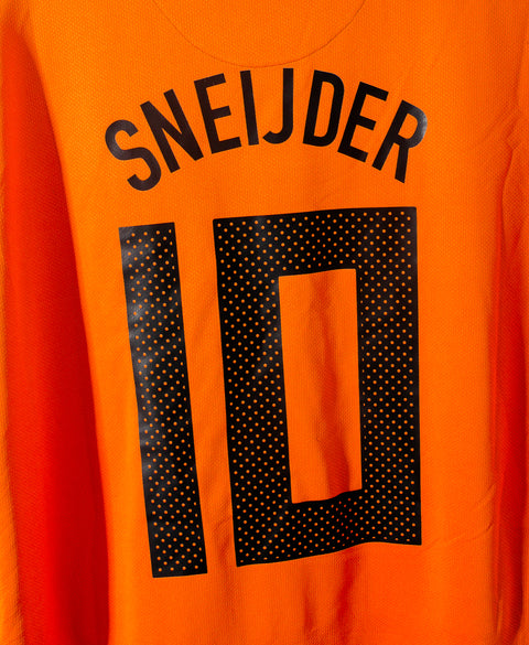 2010 Netherlands Home #10 Sneijder ( XL )