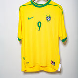 Brazil 1998 World Cup Ronaldo Home Kit (L)