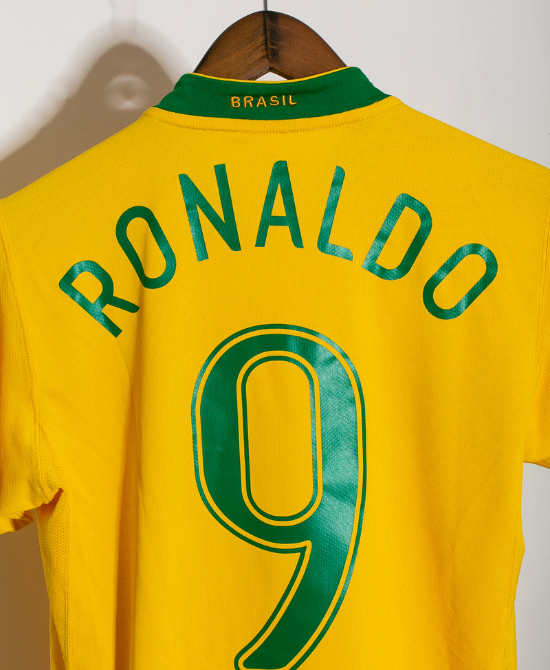 Brazil 2006 Ronaldo Home Kit (S) – Saturdays Football