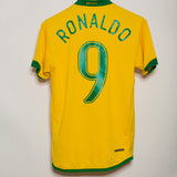 Brazil 2006 Ronaldo Home Kit (S)
