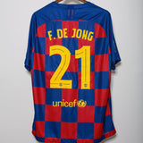 2019-20 Barcelona De Jong Home Kit (2XL)