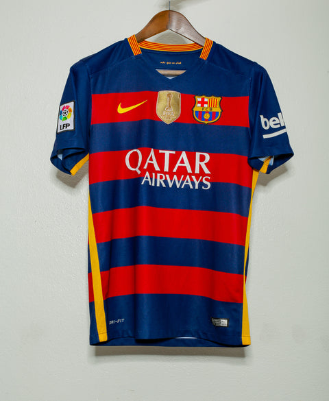 2015 Barcelona Home #7 Arda ( S )