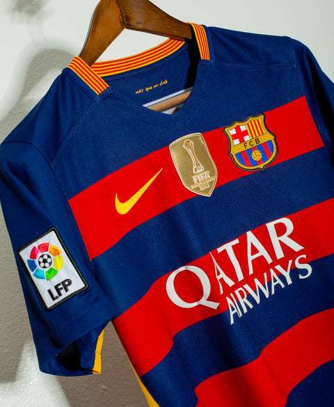 2015 Barcelona Home #7 Arda ( S )