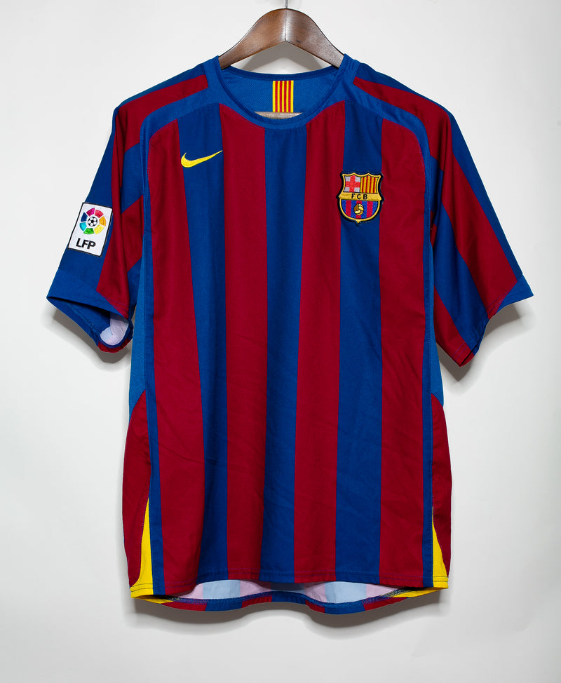 Barcelona 2004-05 Messi Home Kit (M)