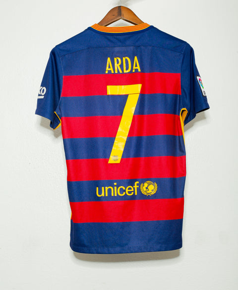 2015 Barcelona Home #7 Arda ( S )