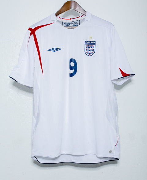 2006 England Home #9 Rooney ( XXL )