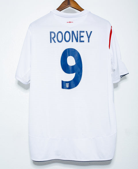 2006 England Home #9 Rooney ( XXL )