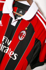 AC Milan 2012-13 Balotelli Home Kit (2XL)
