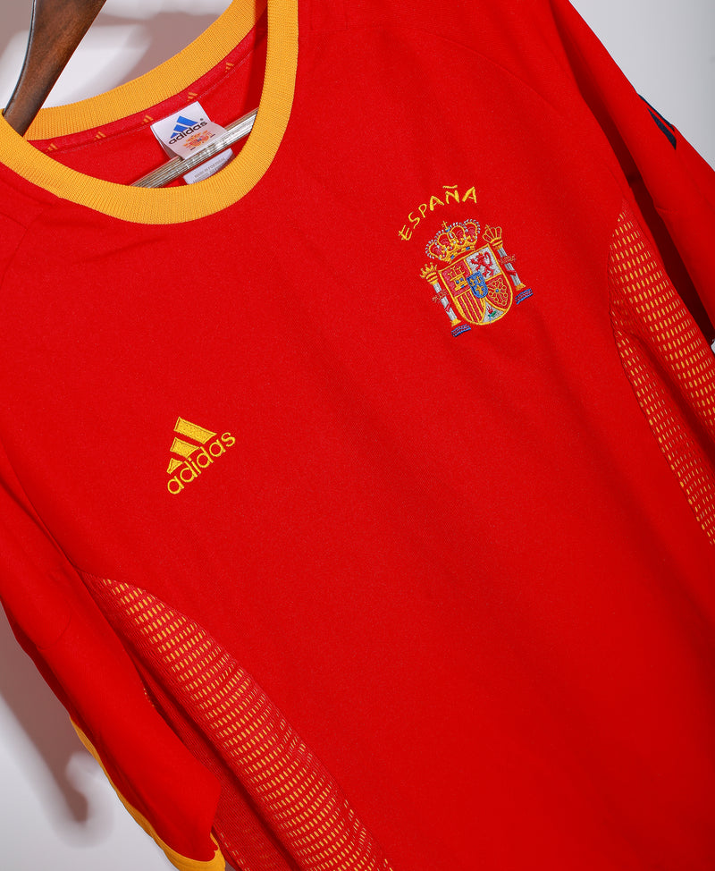 Spain 2002 World Cup Home Kit (L)