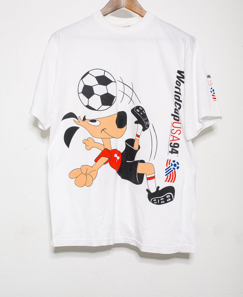 1994 World Cup Swiss Vintage T-Shirt ( L )